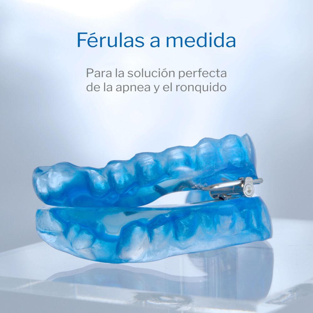 Férulas a medida para la apnea